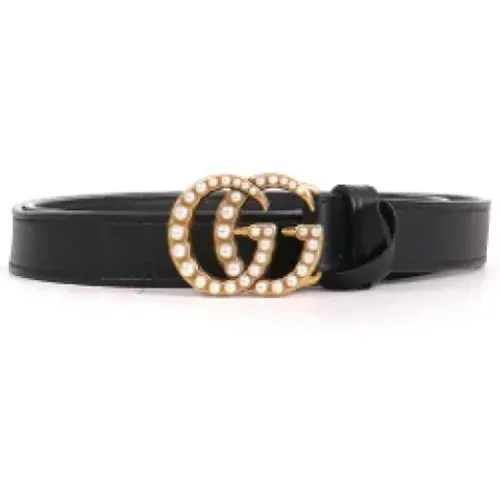 Pre-owned Leather belts , female, Sizes: ONE SIZE - Gucci Vintage - Modalova