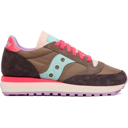 Braune Sneakers Leicht Komfort Limitierte Auflage , Damen, Größe: 38 1/2 EU - Saucony - Modalova