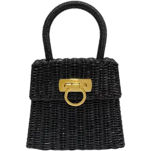 Pre-owned Fabric handbags , female, Sizes: ONE SIZE - Salvatore Ferragamo Pre-owned - Modalova