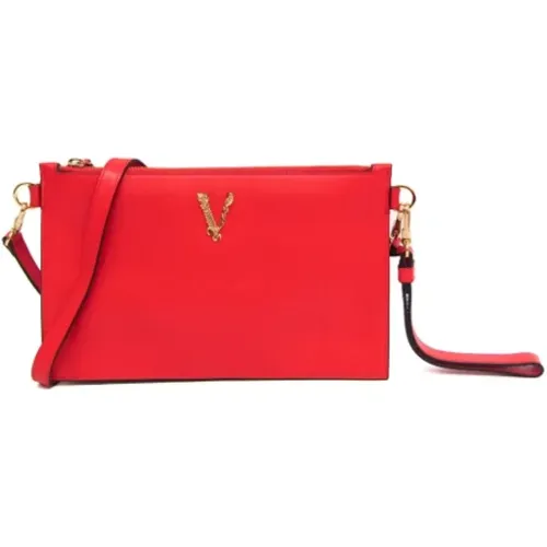 Pre-owned Leder schultertasche - Versace Pre-owned - Modalova