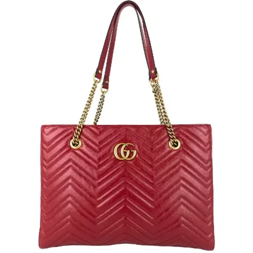 Pre-owned Leather totes , female, Sizes: ONE SIZE - Gucci Vintage - Modalova