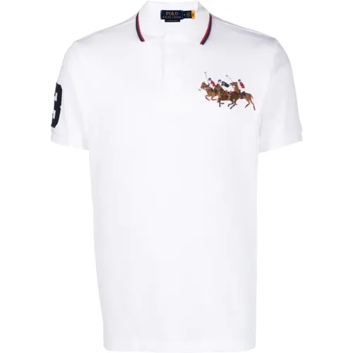 Short sleeve polo shirt , male, Sizes: S - Ralph Lauren - Modalova