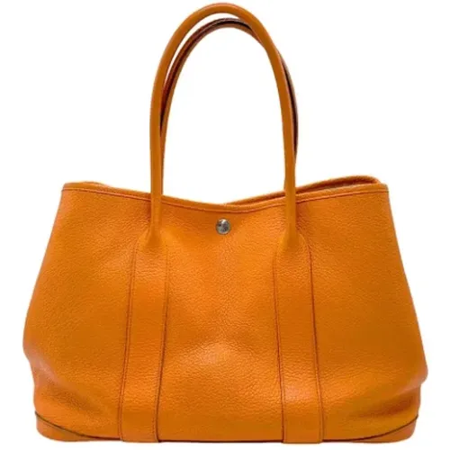 Pre-owned Leather handbags , female, Sizes: ONE SIZE - Hermès Vintage - Modalova