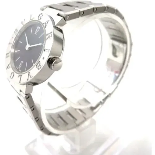 Pre-owned Stainless Steel watches , female, Sizes: ONE SIZE - Bvlgari Vintage - Modalova