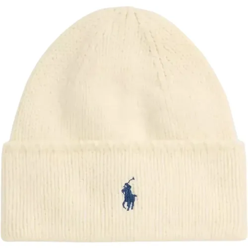 Strickmütze mit Logo , Damen, Größe: ONE Size - Ralph Lauren - Modalova