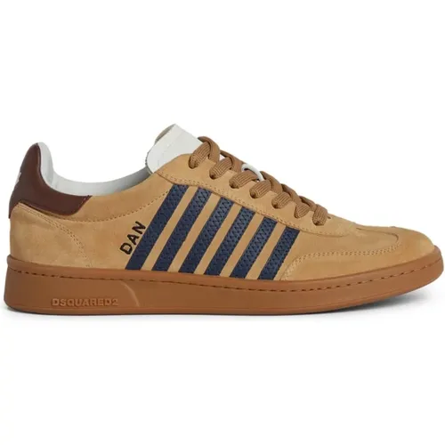 Sneakers Multi-Panel Design , Herren, Größe: 41 EU - Dsquared2 - Modalova