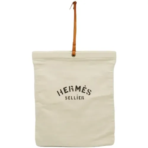 Pre-owned Canvas pouches - Hermès Vintage - Modalova