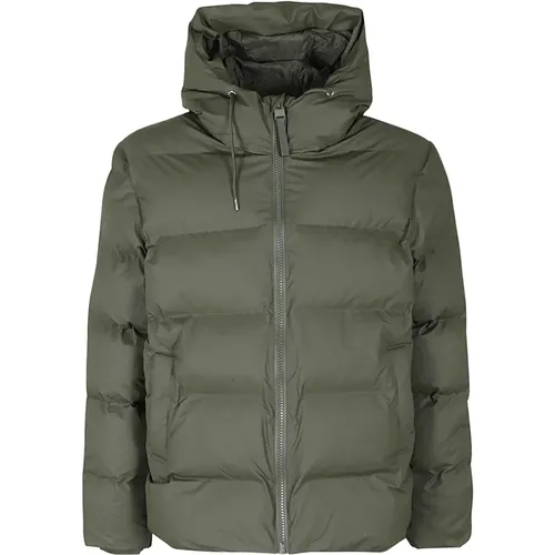 Alta Puffer Jacket , male, Sizes: L, XL, S, M - Rains - Modalova