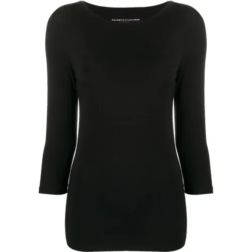 Sweater Collection , female, Sizes: S - majestic filatures - Modalova