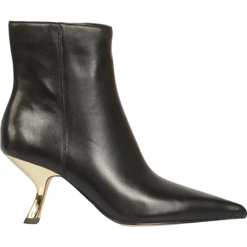 Schwarze Luna Bootie Stiefel , Damen, Größe: 38 1/2 EU - Michael Kors - Modalova