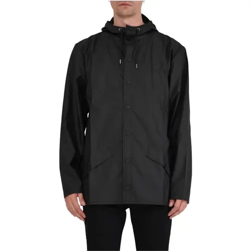 Parkas , male, Sizes: S - Rains - Modalova