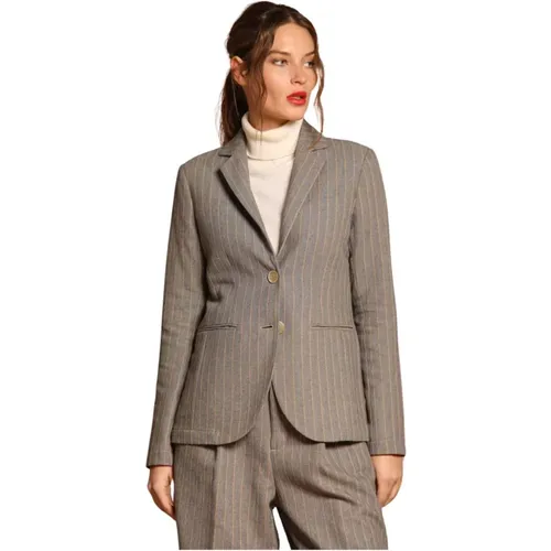 Gestreifter Lurex-Blazer Mason's - Mason's - Modalova