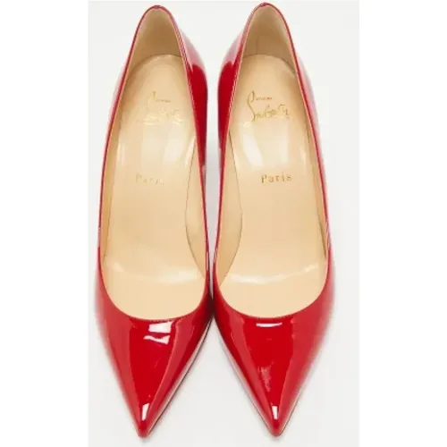 Pre-owned Fabric heels , female, Sizes: 5 UK - Christian Louboutin Pre-owned - Modalova