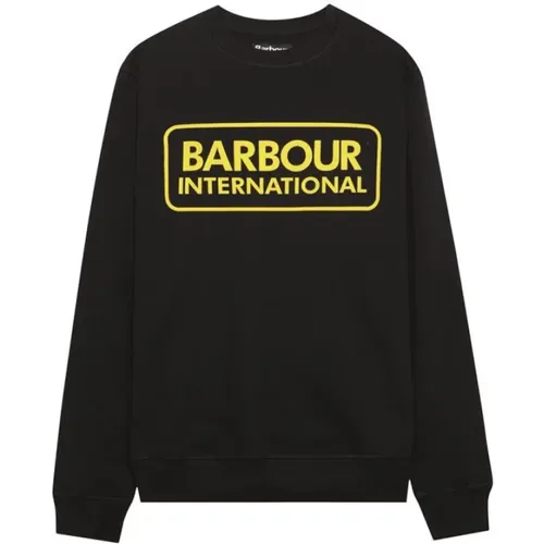 Large Logo Sweatshirt with Raglan Sleeves , male, Sizes: M, 2XL, XL, L - Barbour - Modalova