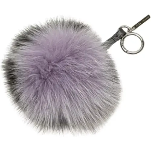 Pre-owned Fur key-holders , female, Sizes: ONE SIZE - Fendi Vintage - Modalova