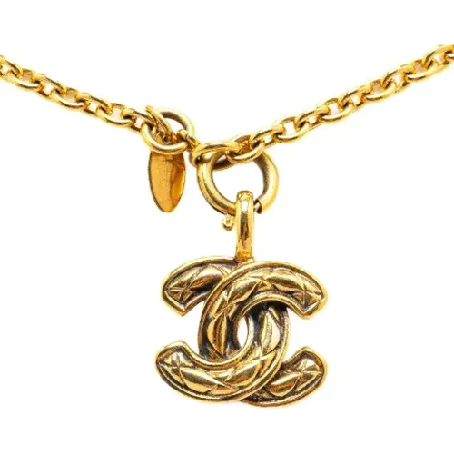 Pre-owned Metal chanel-jewelry , female, Sizes: ONE SIZE - Chanel Vintage - Modalova