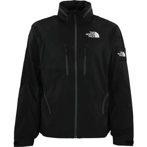 Schwarze Technische Jacke mit Kapuze , Herren, Größe: M - The North Face - Modalova