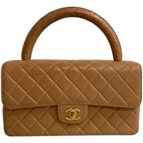 Pre-owned Leather chanel-bags , female, Sizes: ONE SIZE - Chanel Vintage - Modalova