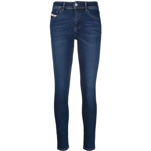 Blaue Skinny Jeans Casual Stil - Diesel - Modalova