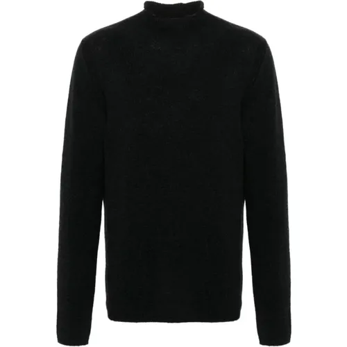 Stylischer Highneck Pullover , Herren, Größe: M - Roberto Collina - Modalova