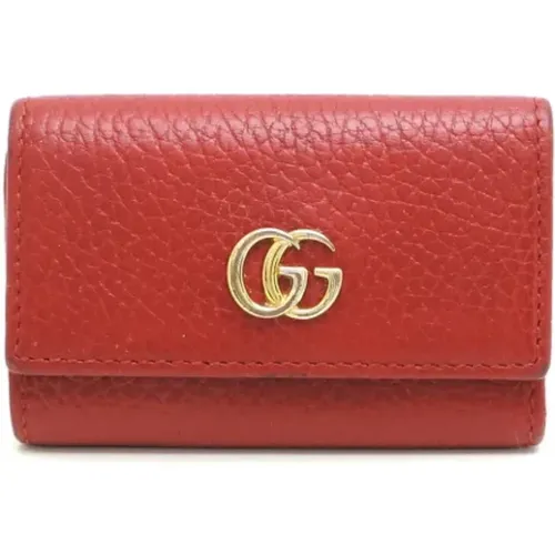 Pre-owned Leather key-holders , female, Sizes: ONE SIZE - Gucci Vintage - Modalova