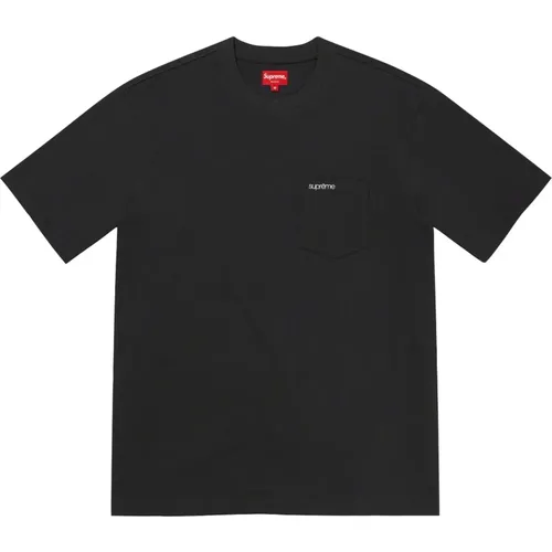 Limited Edition Pocket Tee Fw21 , male, Sizes: L, XL - Supreme - Modalova