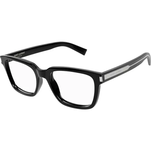 Classic Large Eyeglass Frames , male, Sizes: 54 MM - Saint Laurent - Modalova