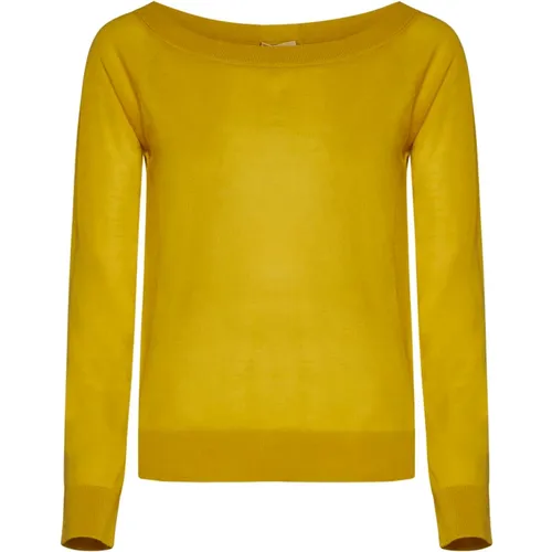 Liana Strickpullover , Damen, Größe: M - Semicouture - Modalova