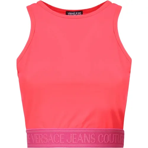 Stylisches Top , Damen, Größe: XS - Versace Jeans Couture - Modalova