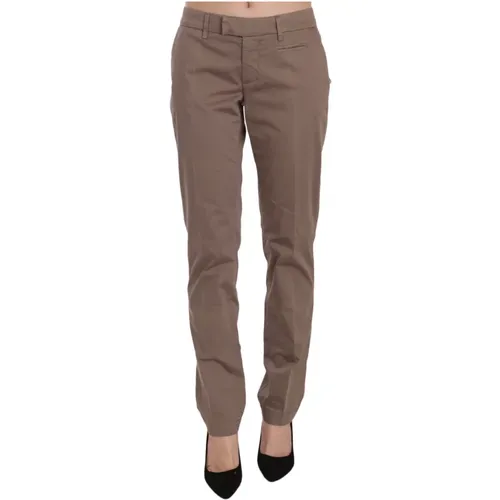 Straight Cut Trousers , female, Sizes: W31 - Dondup - Modalova