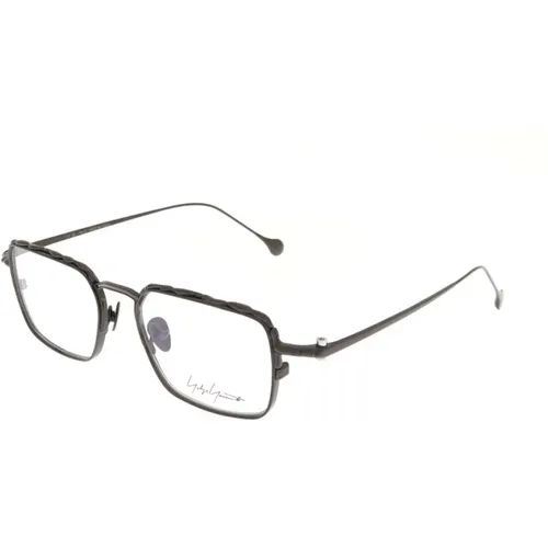 Stylische Brille Look 0017 , Herren, Größe: 53 MM - Yohji Yamamoto - Modalova