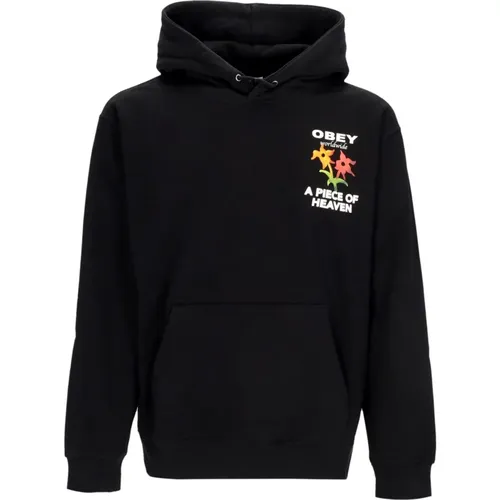 Heaven Kapuzenpullover Premium Fleece Schwarz - Obey - Modalova