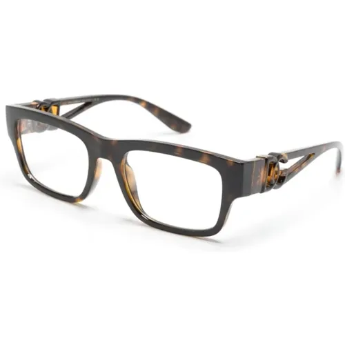 Braun/Havanna Optische Brille,Schwarze Optische Brille, Klassischer Stil,Stilvolle Graue Optische Brille,Modebrillen Dg5110 in Farbe L502 - Dolce & Gabbana - Modalova