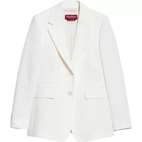 Weiße Linz Cady Blazer Elegantes Kleid - Max Mara - Modalova