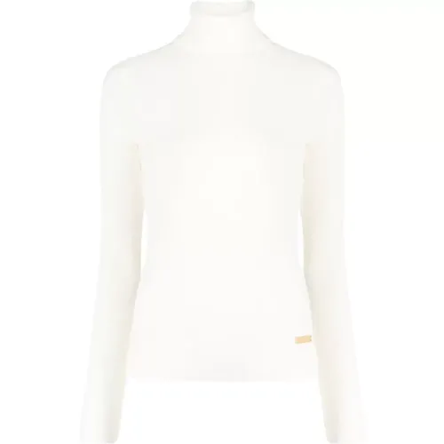 High neck pb wool pullover , female, Sizes: M, L, S, XS - Balmain - Modalova