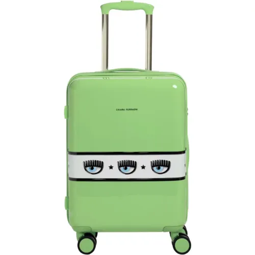 Stylische Koffer für Trendige Reisende , Damen, Größe: ONE Size - Chiara Ferragni Collection - Modalova