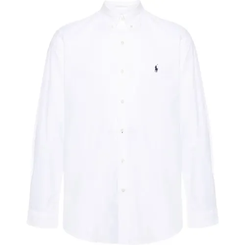 Stretch Cotton Poplin Shirt , male, Sizes: 2XL, L - Ralph Lauren - Modalova