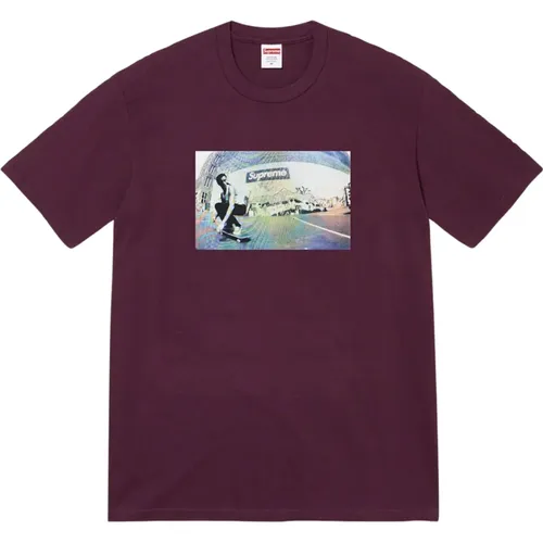 Limited Edition Dylan Tee Eggplant , male, Sizes: XL, M, L - Supreme - Modalova