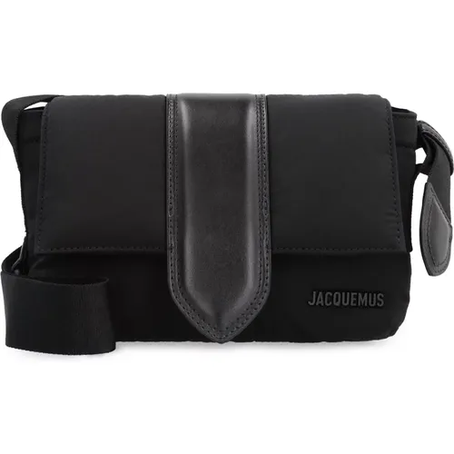 Nylon Messenger Tasche mit Lederdetails - Jacquemus - Modalova