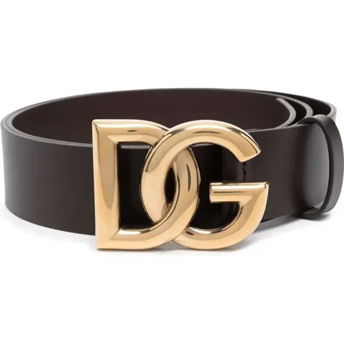 Logo DG Gürtel , Herren, Größe: 105 CM - Dolce & Gabbana - Modalova