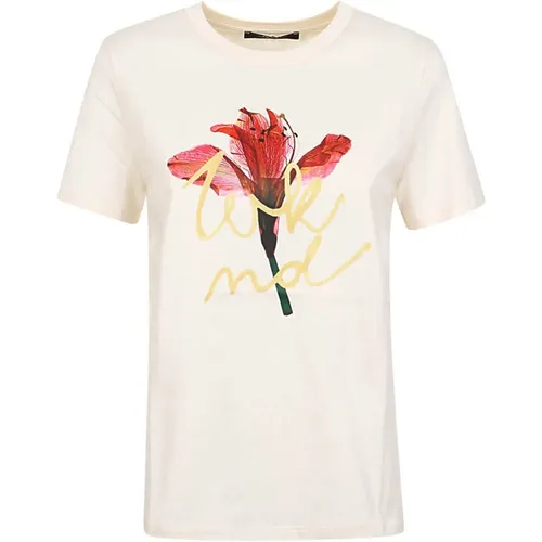 Baumwoll-Print T-Shirt - Max Mara Weekend - Modalova