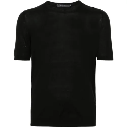 T-Shirts , male, Sizes: L, 2XL, M - Tagliatore - Modalova