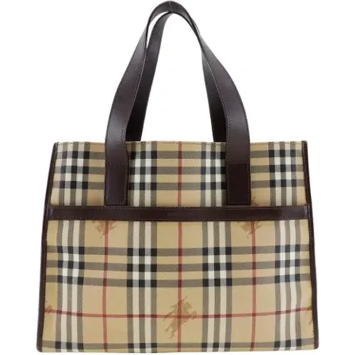 Pre-owned Canvas handbags , female, Sizes: ONE SIZE - Burberry Vintage - Modalova