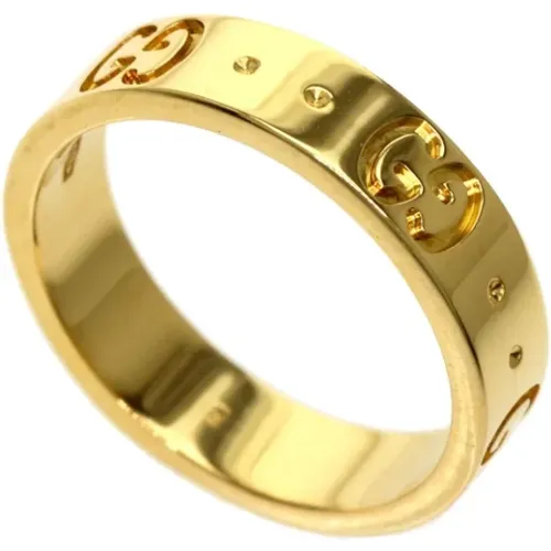 Gebrauchter Gold Gold Gold Gucci Ring - Gucci Vintage - Modalova