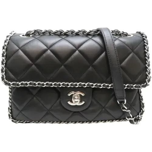 Pre-owned Leather chanel-bags , female, Sizes: ONE SIZE - Chanel Vintage - Modalova