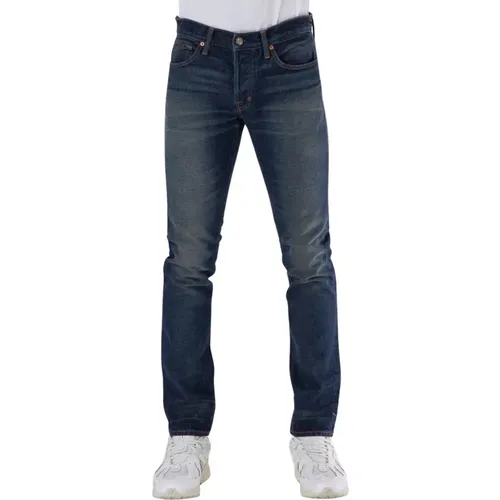 Authentic Selvedge Denim Jeans , male, Sizes: W30, W36, W33, W34 - Tom Ford - Modalova