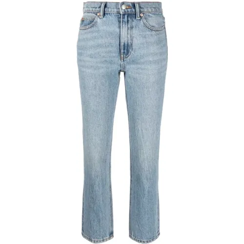 Vintage High Rise Stovepipe Jeans , Damen, Größe: W25 - alexander wang - Modalova