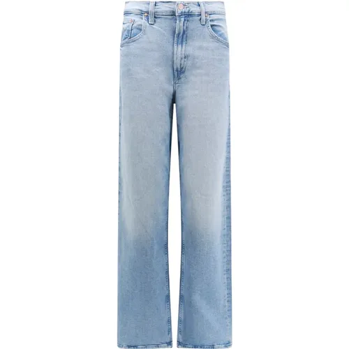 Blaue High-Waist Wide-Leg Jeans , Damen, Größe: W29 - Mother - Modalova