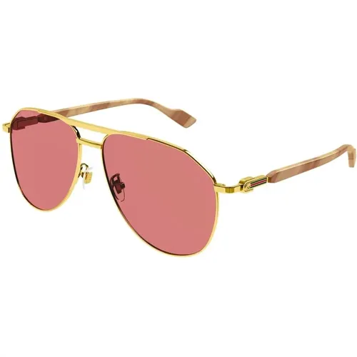 Stylish Sunglasses for Men , male, Sizes: 59 MM - Gucci - Modalova