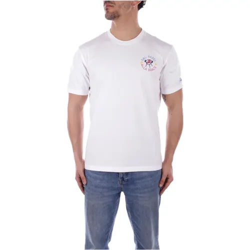 Logo Front T-shirt Cotton , male, Sizes: M, XL, 2XL, L - Saint Barth - Modalova